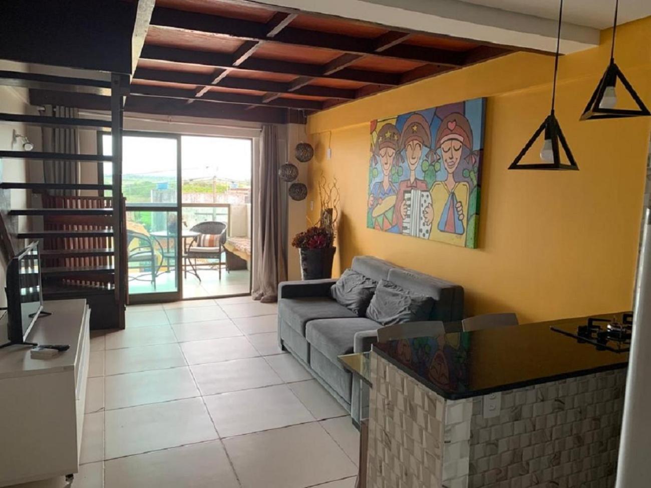 Flat 402 Laguna - Tipo Loft Encantador, Mobiliado E Aconchegante * Porto de Galinhas